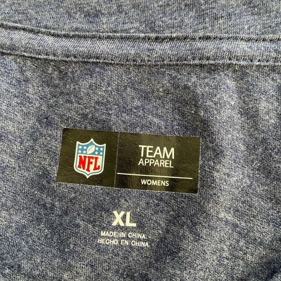 Blue Team Apparel Women’s Short Sleeve Patriots Jersey Size XL - Picture 2 of 9